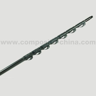 Poteaux de nettoyage télescopiques en fibre de carbone