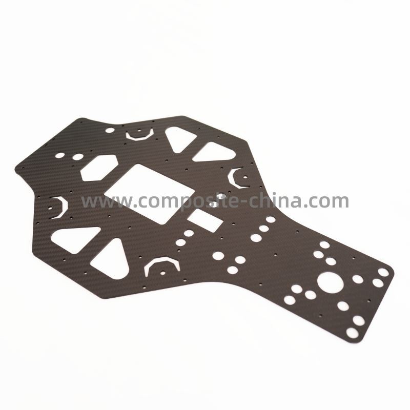 Feuilles de fibre de carbone usinées